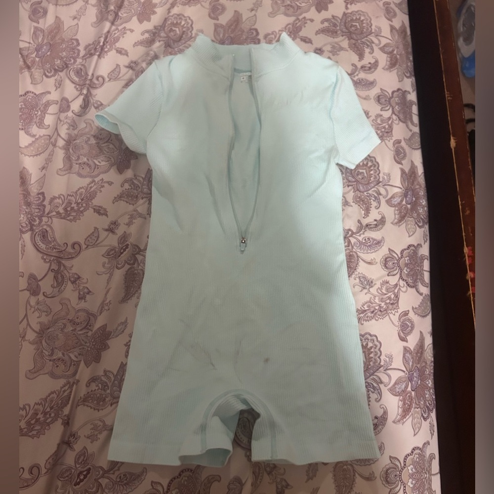 Teal Romper